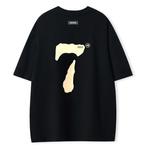 Футболка унисекс PAKA, темно-синий розовый (7) - фото 2