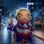 Mega Space Molly Ultraman Tiga 400% POP MART - фото 4