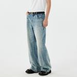 DIMC Джинсы унисекс светло-голубые - фото 8