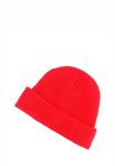 Шапка Ulla Popken Beanie, Neon Red/Red - фото 3