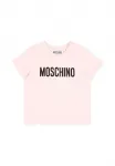 Футболка с принтом Moschino, Pink - фото