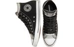 Кроссовки Converse Double Upper Chuck Taylor All Star 'Black Silver' 167467C, черный - фото 4