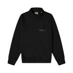 Пуловер-моккей Fear of God Essentials, цвет черный - фото