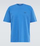 Футболка из хлопкового джерси с принтом Adish, синий - фото