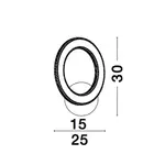 Настенный светильник Nova Luce, золотой - фото 4