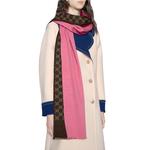 GUCCI Вязаный шарф женский, Pink - фото 5