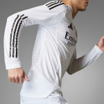 Аутентичная домашняя майка Real Madrid 24/25 с длинным рукавом Adidas, цвет White - фото 8