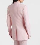 Шерстяной блейзер Gabriela Hearst, Blush - фото 6