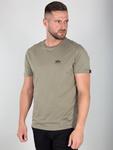 Футболка ALPHA INDUSTRIES Regular fit, оливковый - фото 2
