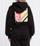 Толстовка HUGO diametta cropped fit, черный - фото 4