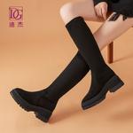 Сапоги женские Dg, черный - фото 4