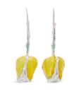 Серьги-тюльпаны Marni, желтый - фото 3