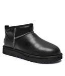 Ботинки зимние UGG Classic Ultra Mini, черный - фото