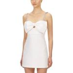 Self-portrait Автопортрет Слип-платье женское белое - фото 6