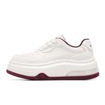 Низкие женские кроссовки ST&SAT, White Red - фото