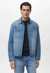 Куртка Mango Denim jacket, Blue - фото