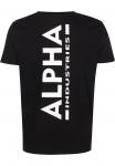 Футболка с принтом Alpha Industries, черный - фото 2