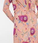 Платье миди Jadessi с цветочным вырезом Isabel Marant, Papaya - фото 5