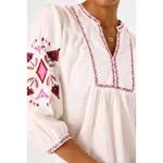 Рубашка Garcia C50233 3/4 sleeve, белый - фото 5