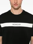 Футболка с короткими рукавами MONCLER, черный - фото 4