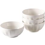 Парные серьги чаша KAWASIMAYA, белый - фото