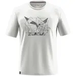 Футболка с коротким рукавом Salewa Eagle Geometric, белый - фото