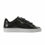 Кроссовки Wmns Basket Heart Patent Puma, черный - фото
