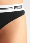 Трусики PUMA "Iconic" (2 шт. в упаковке), с мягкими манжетами с логотипом, черный - фото 4