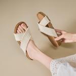 Женские тапочки Slide WESTLINK, желтый - фото 6