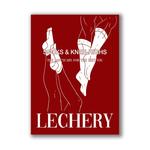 Прозрачные гольфы LECHERY Matte Silk, 2 шт. LECHERY, черный - фото 2