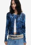 Кардиган Desigual SHINY BUTTON, Blue - фото 5