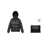 Govan GOLDFARM Пуховик унисекс, Черный - фото