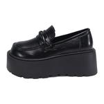 Лоферы женские Worm's Home, Black - фото