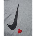 CDG Play Серый свитшот Men's Gray - фото 6