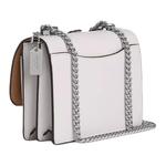 COACH Кожаная сумка через плечо, кросс-боди мини women's chalk white - фото 2