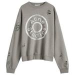 Толстовка с логотипом Acne Studios, зеленый - фото