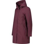 Куртка женская с капюшоном и фиксатором Cmp, цвет burgundy - фото 3