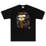 Футболка BAPE Color Camo Transform Big Ape Head Tee, черный - фото