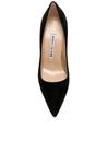 Замшевые туфли BB 105 Manolo Blahnik, черный - фото 4