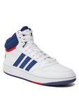 Кроссовки Hoops Mid Shoes GZ9647 Adidas, белый - фото 2