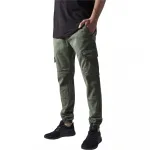 Брюки Urban Classics Washed Cargo Twill, зеленый - фото