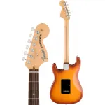 Электрогитара Fender American Performer Timber Stratocaster со свирелью из ели, цвет Honey Burst - фото 4