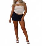 Мини-юбка Lua в темно-синем цвете Tic Toc, темно-синий - фото 3