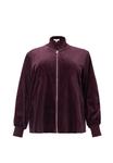 Толстовка YOEK Zip-up sweatshirt, Dunkelrot/Dark Red - фото 5