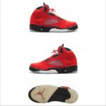 Jordan 5 Retro Dmp Raging Bull Red Suede - фото 7