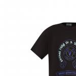 Футболка с логотипом VERSACE JEANS COUTURE, черный - фото 6