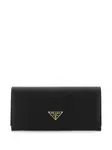 Кошелек с логотипом Prada, черный - фото