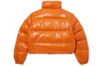Пуховик женский оранжевый The North Face - фото 2