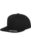 Бейсболка Flexfit 5 Panel, цвет blk/blk - фото