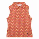 Поло Oxy Golf Warm Waves, оранжевый - фото